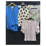 (4) Sz M/L Dress Shirts