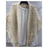 Sz XL Shirt With Shawl