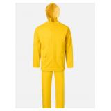 NEW Sz 5XL 3 Pc Hi Vis Waterproof Reflective