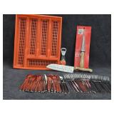 Knives, Forks, NIP Oyster Knife, Tramontina