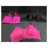 (1) Torrid Curvy 42C Pink Lace Bra, (1) Puma XL