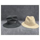 (2) Sz Med Kangol Hats
