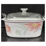 Vintage CorningWare "Peony Floral" Casserole d