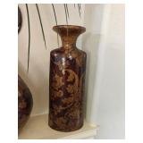 15" Ceramic Candle Pillar