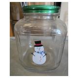 Large Glass Jar w/Lid