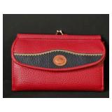 Vtg Dooney & Bourke Teton Collection Checkbook