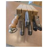 Knife Block w/Knives