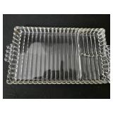 (1) Hazel-Atlas "Sip & Smoke" Snack Plate from