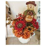 32" Fall Harvest Decor