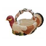 Ceramic Turkey Basket