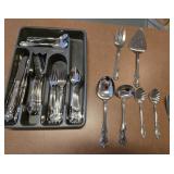 Oneida Flatware Set & Organizer
