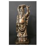 9" Bronze Finished Resin Statue Depicts