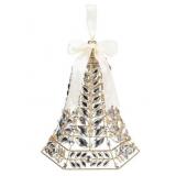 august & leo 12" LED Jeweled Bell Champagne