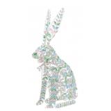 august & leo Acrylic Jewel Bunny Decor $89.95