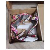 NEW Sz 6.5 WORTHINGTONï¿½ Floral Ankle Strap Heels