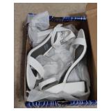 NEW Sz 6.5 WORTHINGTONï¿½ White Heeled Sandals