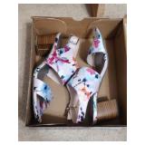 NEW Sz 6.5 WORTHINGTONï¿½ Floral Sandals w/Block