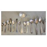 (15) Pieces of Assorted Vintage Silver-plated