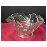 11"ï¿½6" Vtg Indiana Pressed Glass Bowl