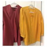 (2) Silk Blouses