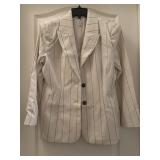 Sz 12P Worthington Pinstripe Blazer