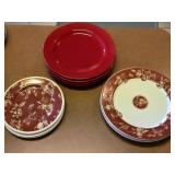 (4) Each* Waverly Garden Room Fruit Toile Dinner