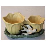 Circa 1940s-50s McCoy Double Planter