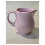 5 1/4" 1940s Pink Pottery Pitcher