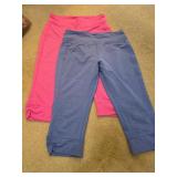 (2) Lrg Danskin Bottoms