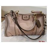COACHï¿½ "Madison Pinnacle Carrie" Blush Satchel Bag