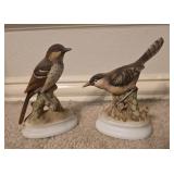 Lefton China Porcelain House Wren & Brown