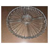 Divided Glass Platter