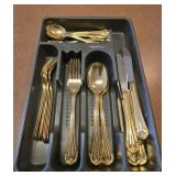 Hampton Silversmiths Gold Electroplating Stainless