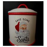 Hallmark Save Some For Santa Ceramic Cookie jar