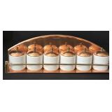 Vintage Benjamin & Medwin Spice Rack Made of