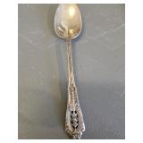 Sterling Silver Teaspoon in the Rose Point
