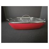 New Curtis Stone 3Qt Square Pan w/Lid
