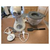NEW White KitchenAid Artisan Series Tilt-head