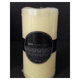 New ivory-colored Pillar Flameless Candle is a b