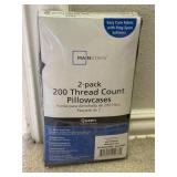 (2) NIP Mainstays Queen  Pillowcases