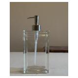 Clear square Soap Dispenser