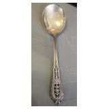 Sterling Silver Spoon in the Rose Point Pattern