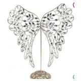 august & leo Jeweled Angel Wing Stand