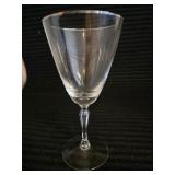 (7) Vintage Fostoria Water Goblets