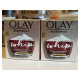 (2) Olay Regenerist Whip Hydrating Moisturizer