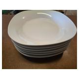 (4) Royal Norfolk Large Shallow Bowls + (2) more