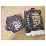 Halloween Dish Towels & Pot Holders