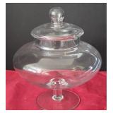 Vintage Glass Drug Store Apothecary Candy Jar