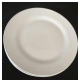 (6) Royal Norfolk White Dinner Plates w/Tiny
