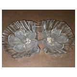 Mikasa "Hibiscus Frost" Divided Serving Dish